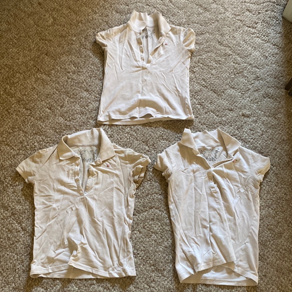 Set of 4 Cherokee Collar Shirts (Juniors)